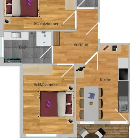 Апартаменти Haus-pongau Флахау