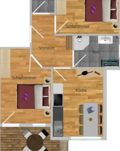 Haus-pongau Апартаменты Флахау